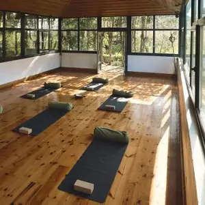 Adani Samsara Floors Amenities - Yoga Room